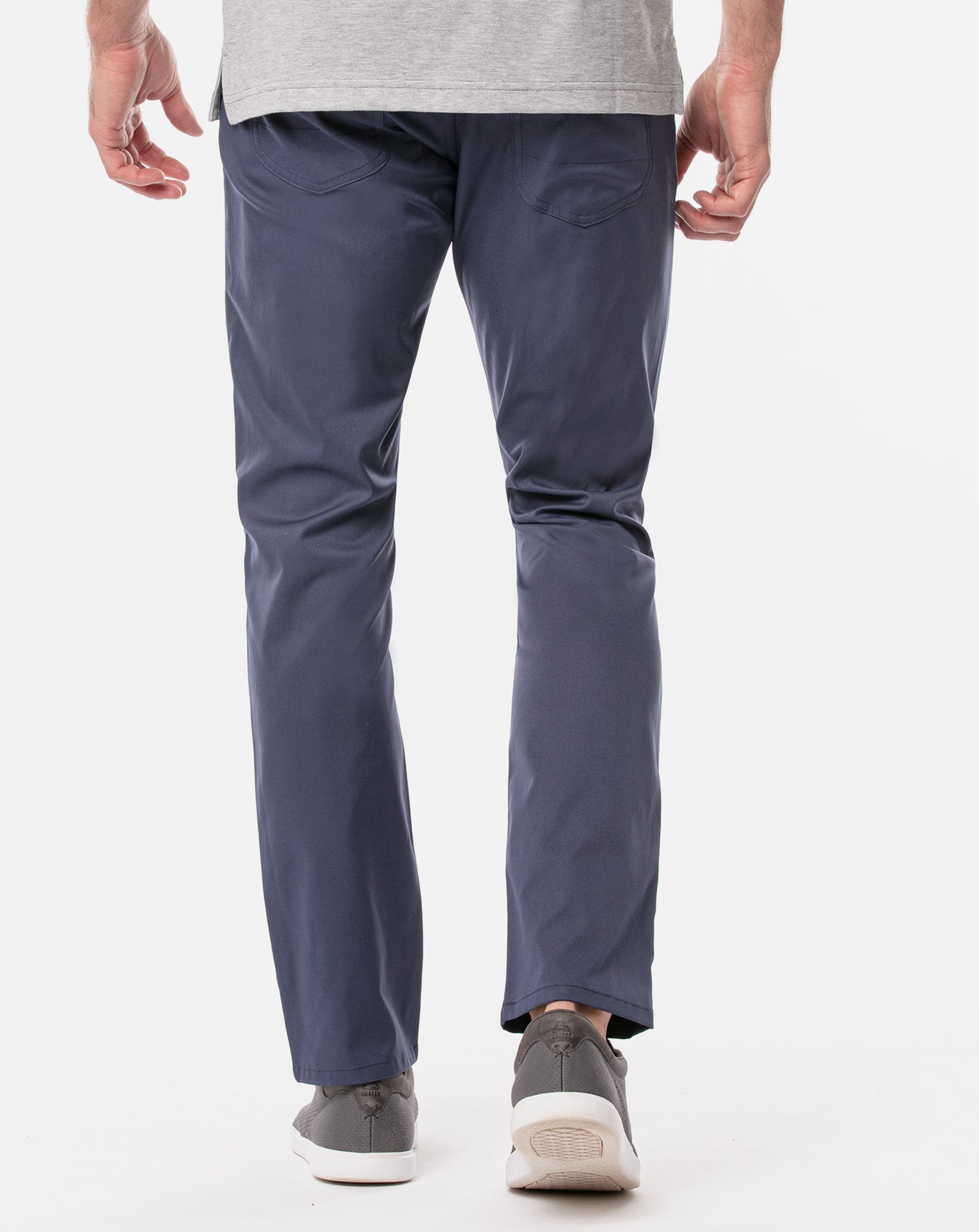 TRAVIS MATHEW NAVY OPEN TO CLOSE PANTS