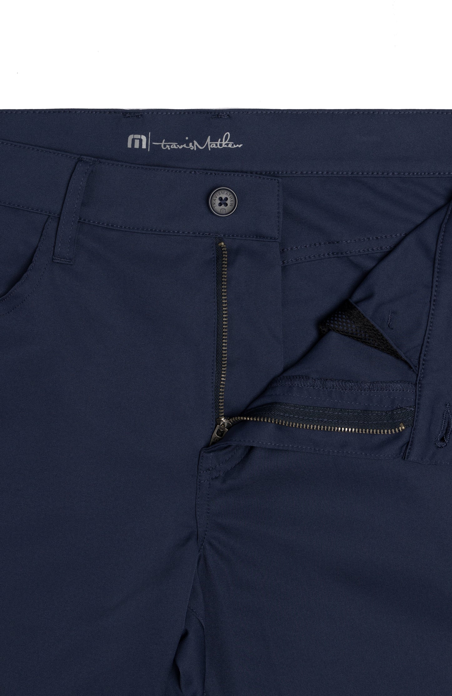 TRAVIS MATHEW NAVY OPEN TO CLOSE PANTS