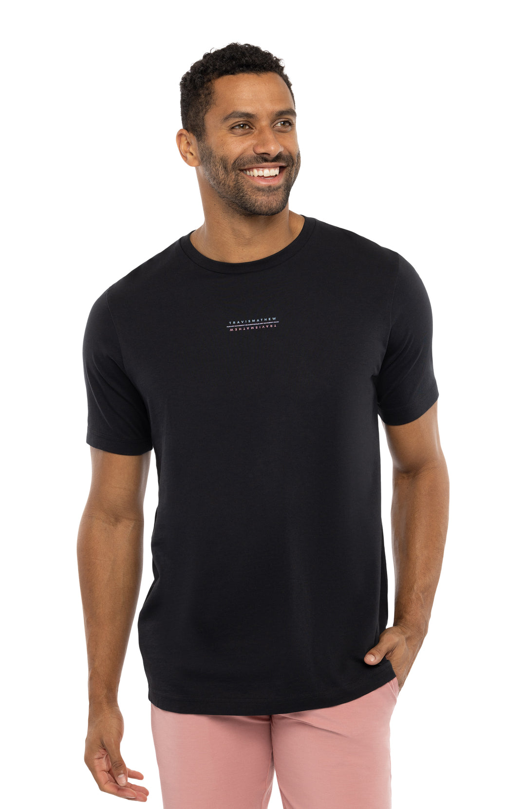 TRAVIS MATHEW CARNATION CORAL TEE