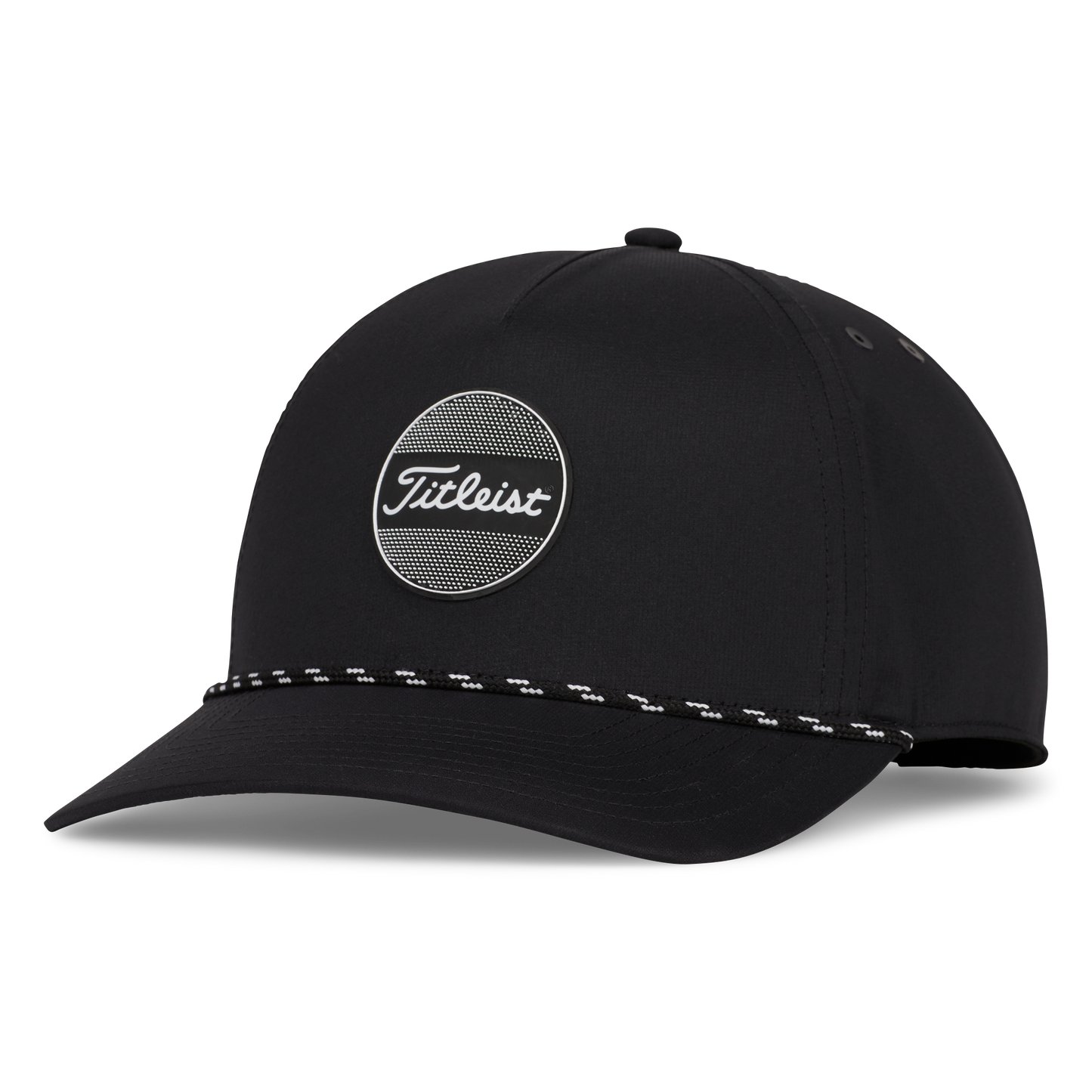 TITLEIST CAP - 24 BRDWLK ROPE BLACK/WHITE