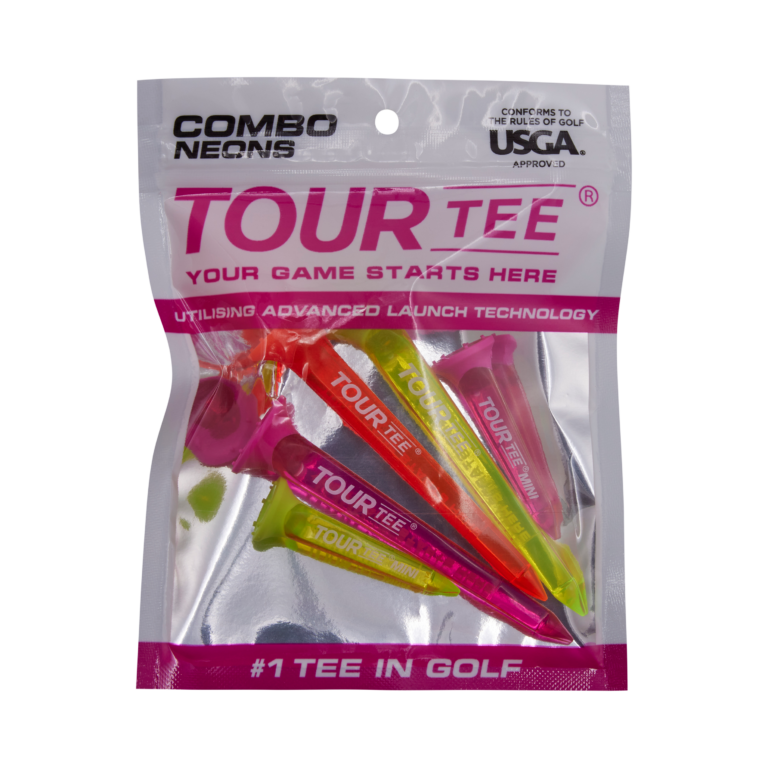 TOUR TEE Combo Neons Red Tees