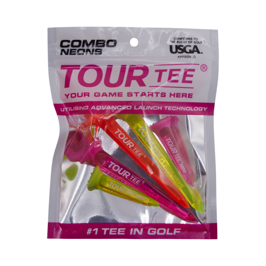 TOUR TEE Combo Neons Red Tees
