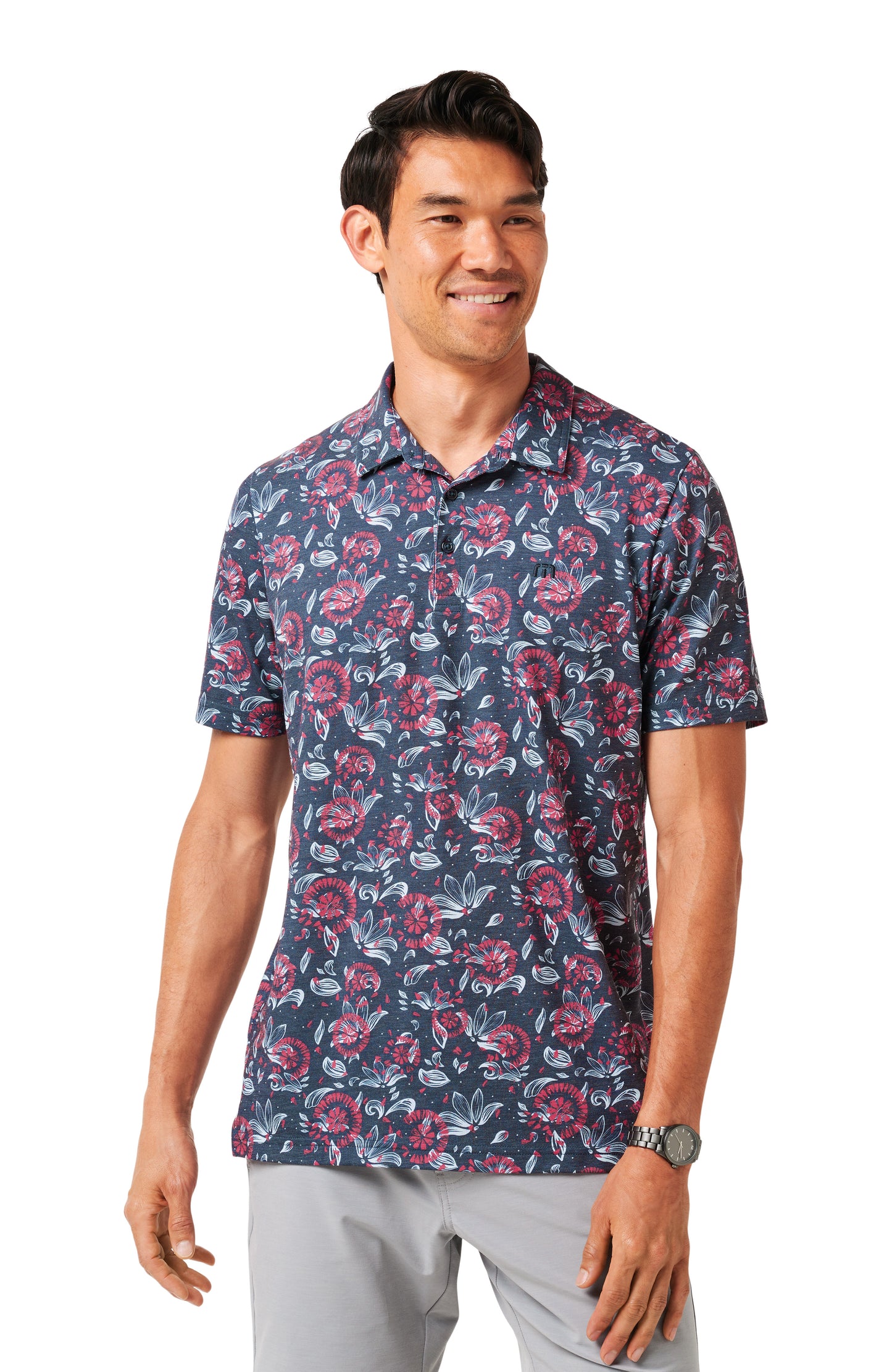 TRAVIS MATHEW FEATHERWEIGHT FLOURI POLO