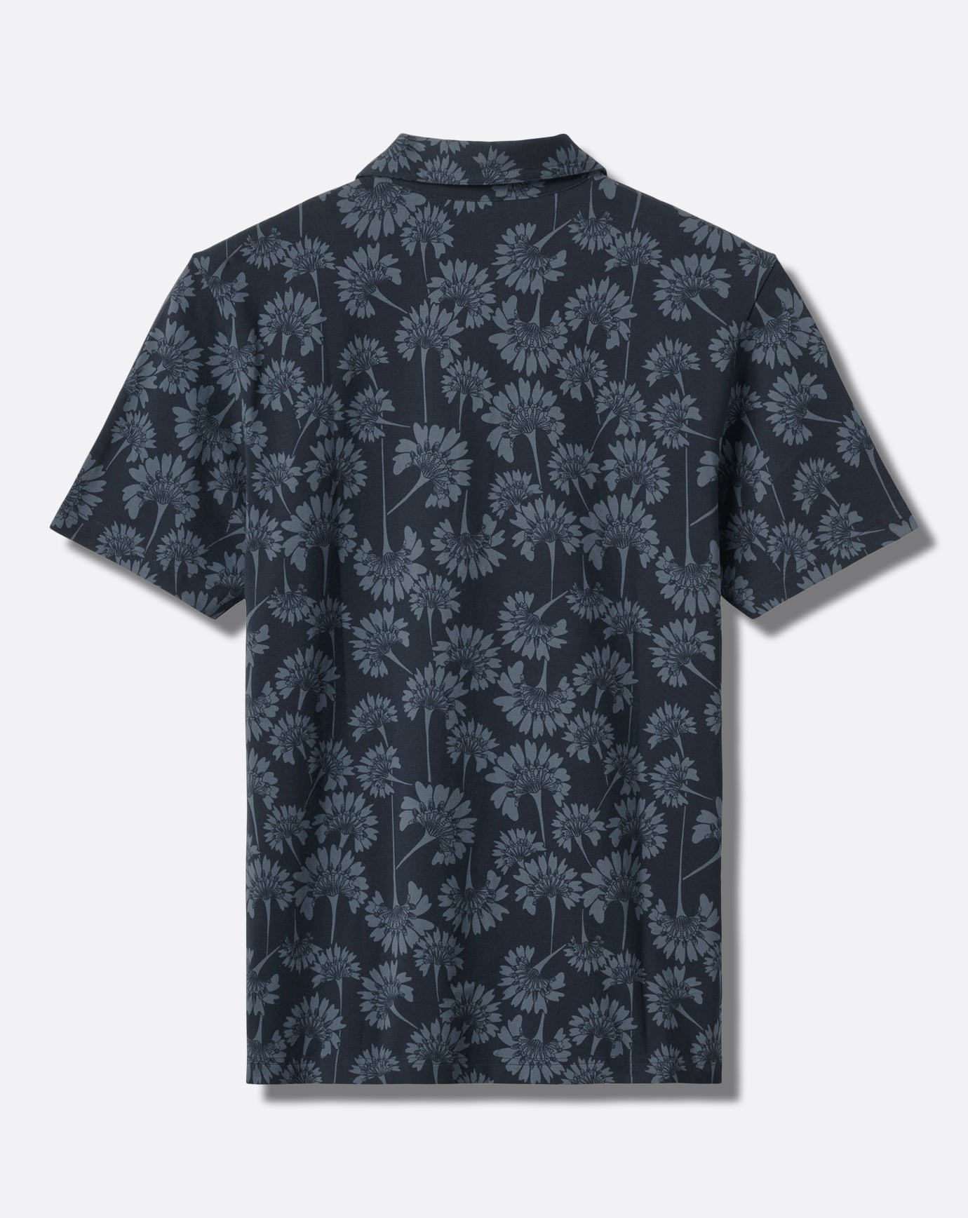 TRAVIS MATHEW COMFORT KNIT BREEZE POLO - TOTAL ECLIPSE