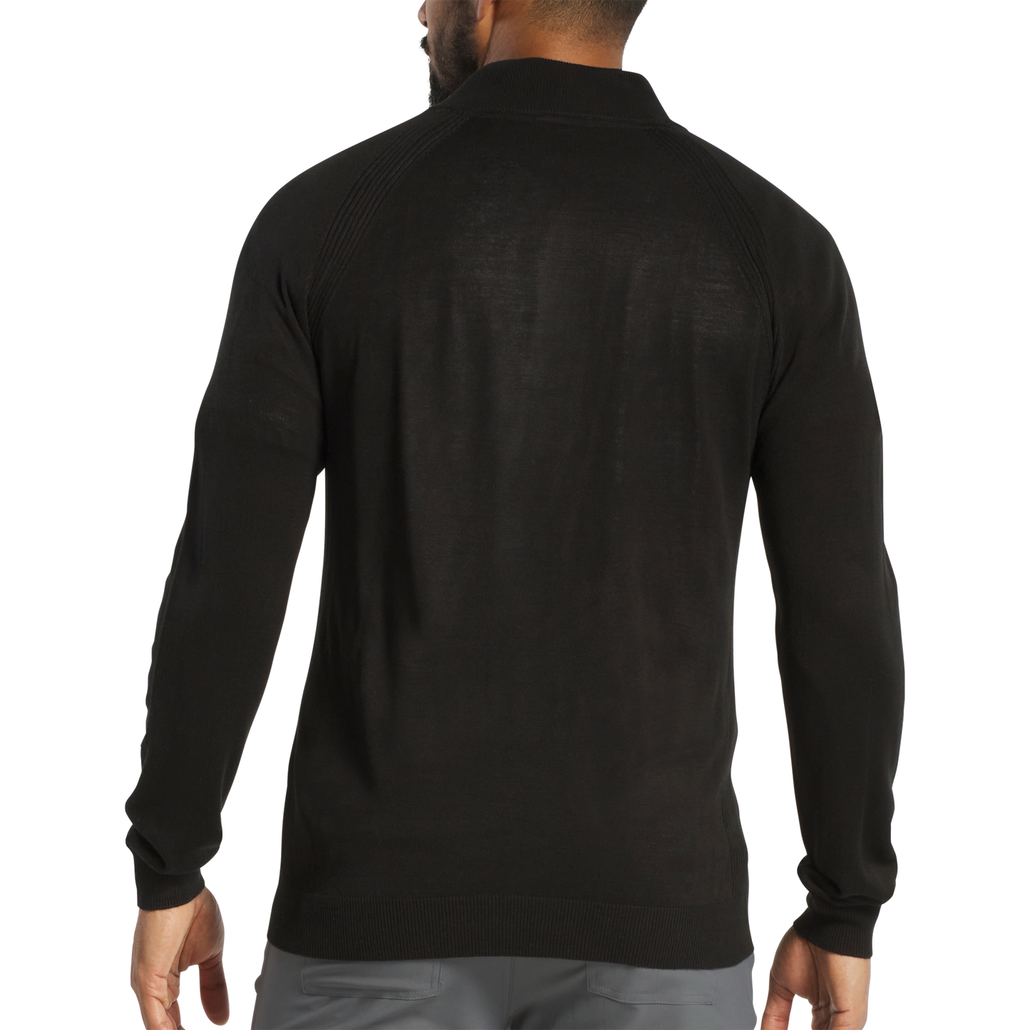FOOTJOY MENS - WOOL BLEND HALF ZIP PULLOVER