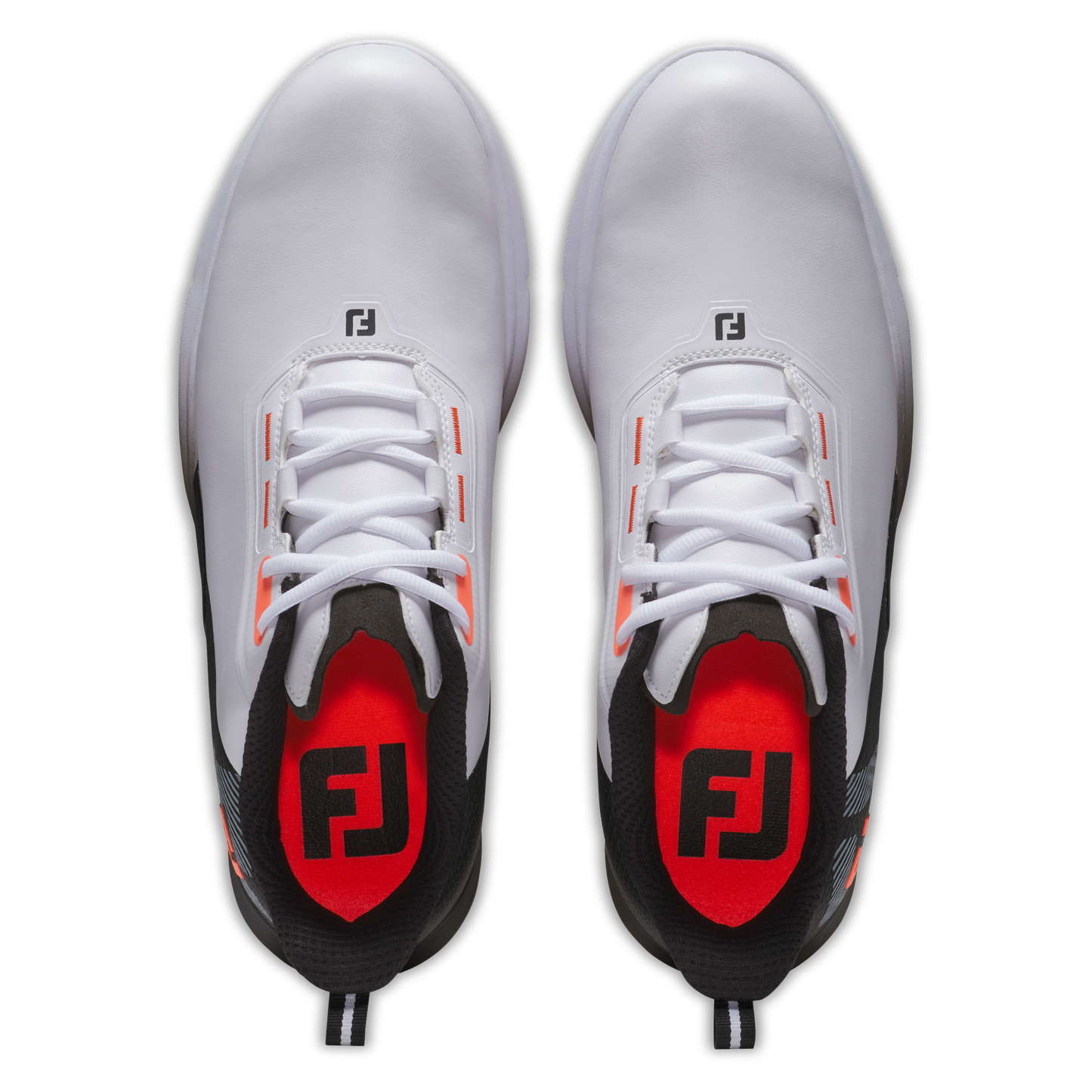FOOTJOY FUEL SHOE WHITE/BLACK/ORANGE