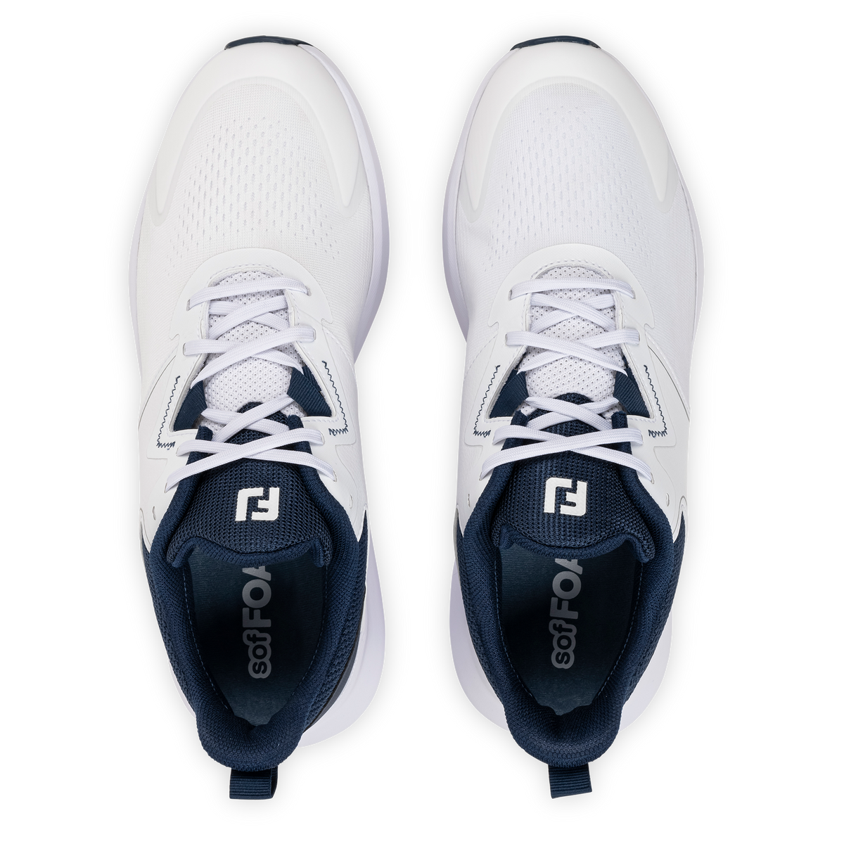 FOOTJOY 26 MEN'S QMOTION SHOE - WHITE/BLUE/BLUE