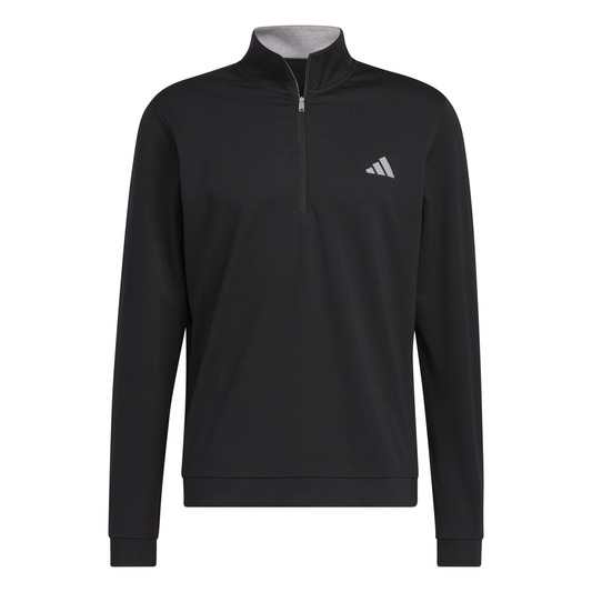 ADIDAS MEN'S ELVTD 1/4 ZIP PULLOVER