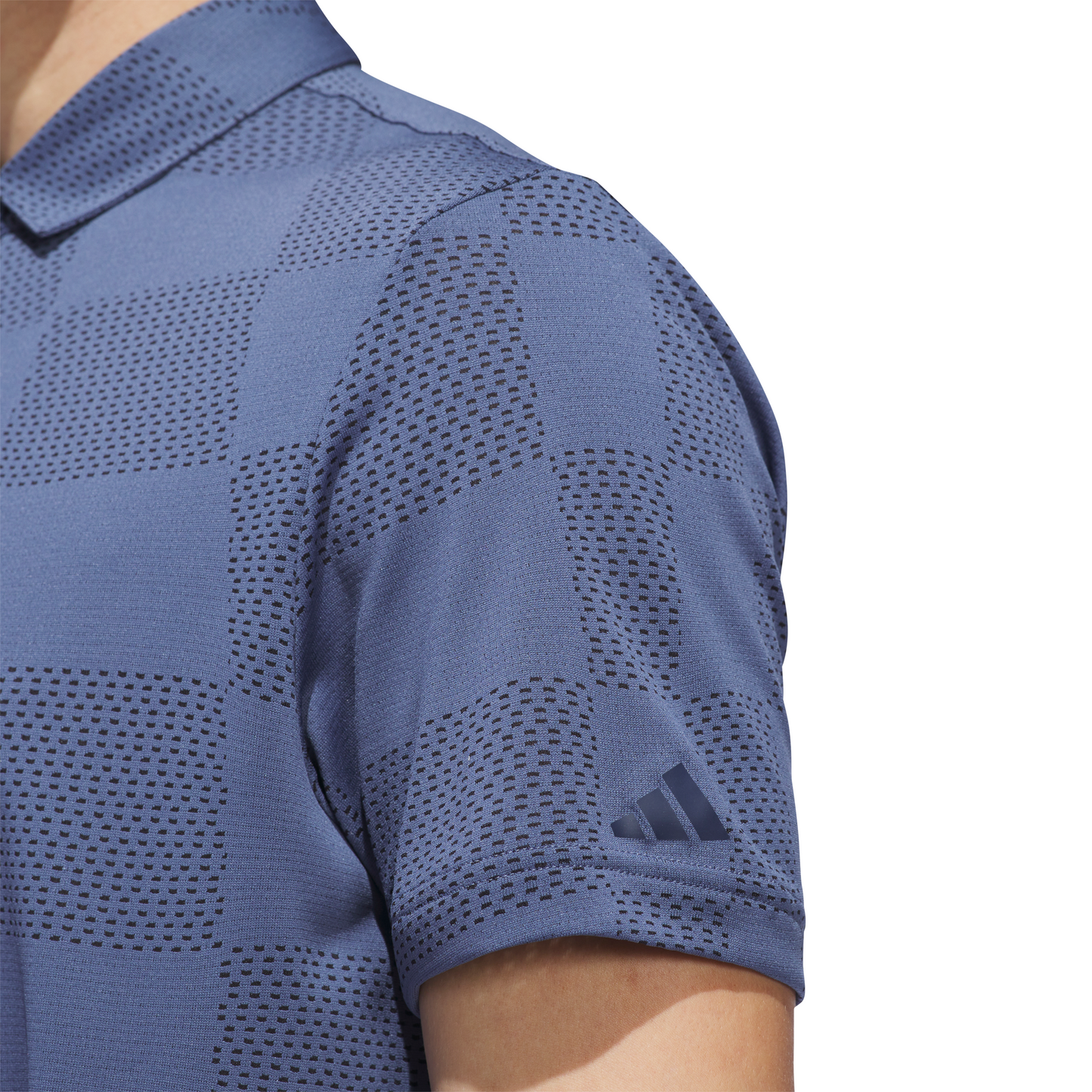 ADIDAS MEN'S TEXTURED POLO