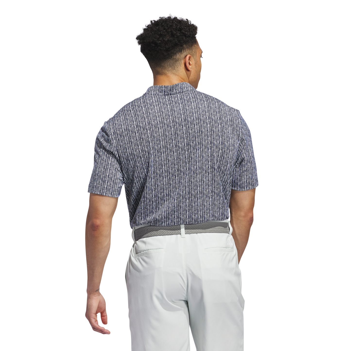 ADIDAS MEN'S SPORT STRIPE POLO
