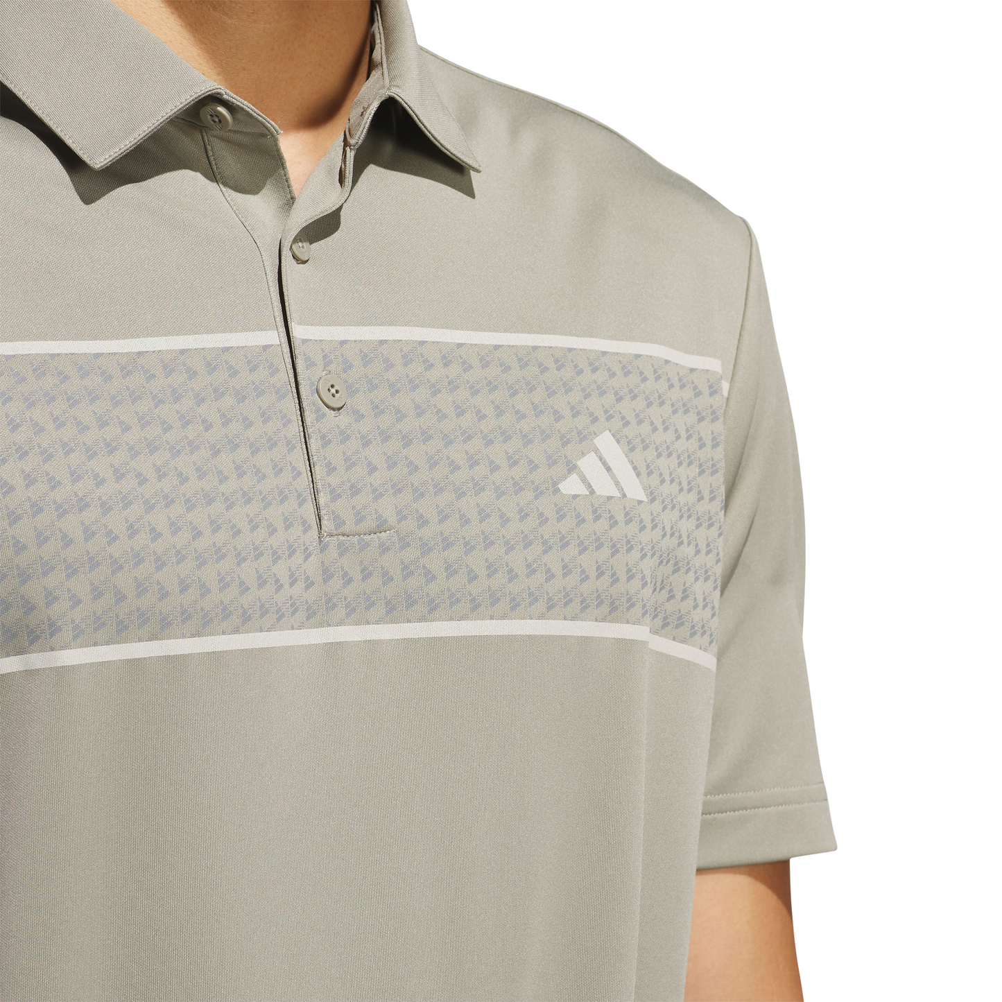 ADIDAS MEN'S CORE CHEST STRIPE POLO