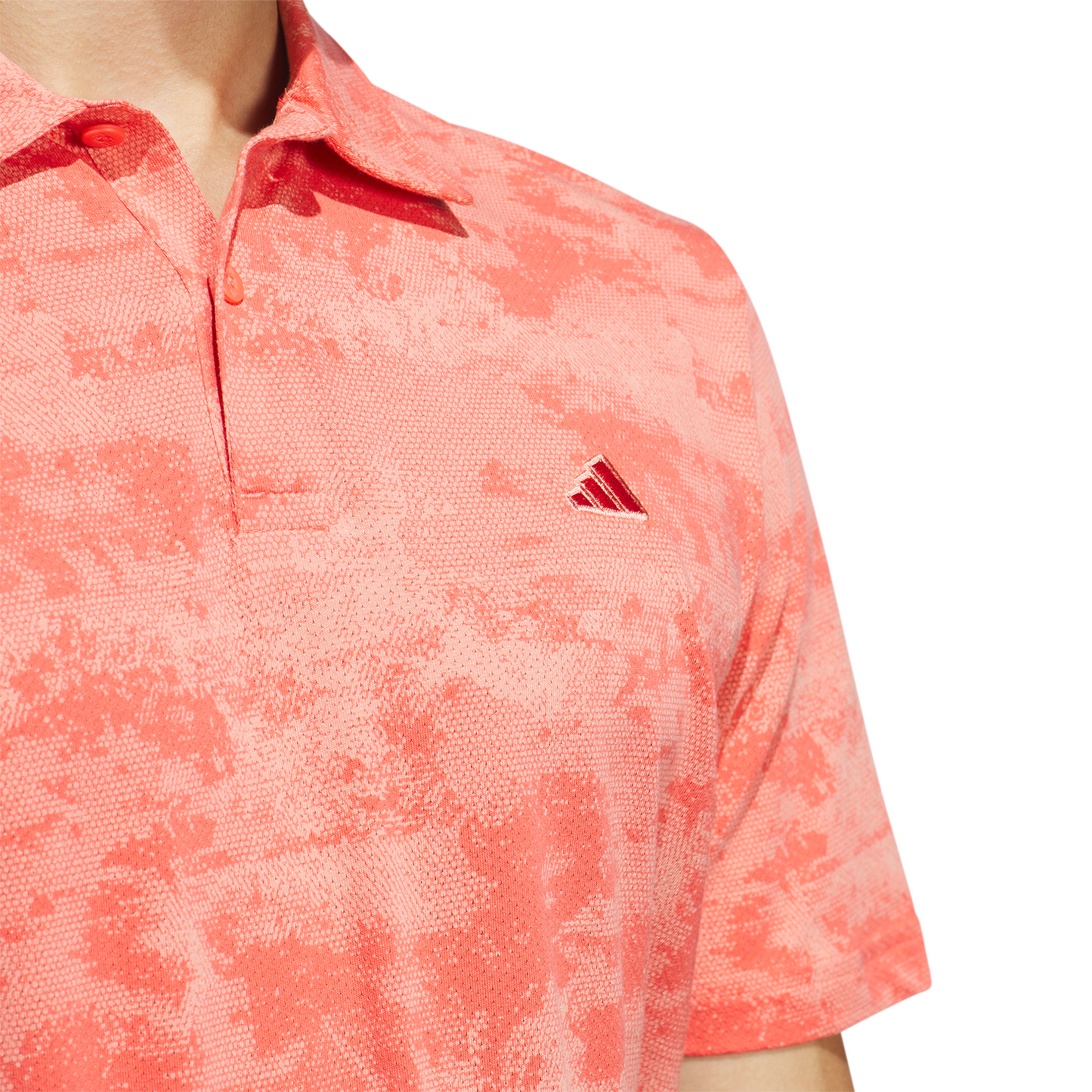 ADIDAS MEN'S GO-TO PRINT POLO