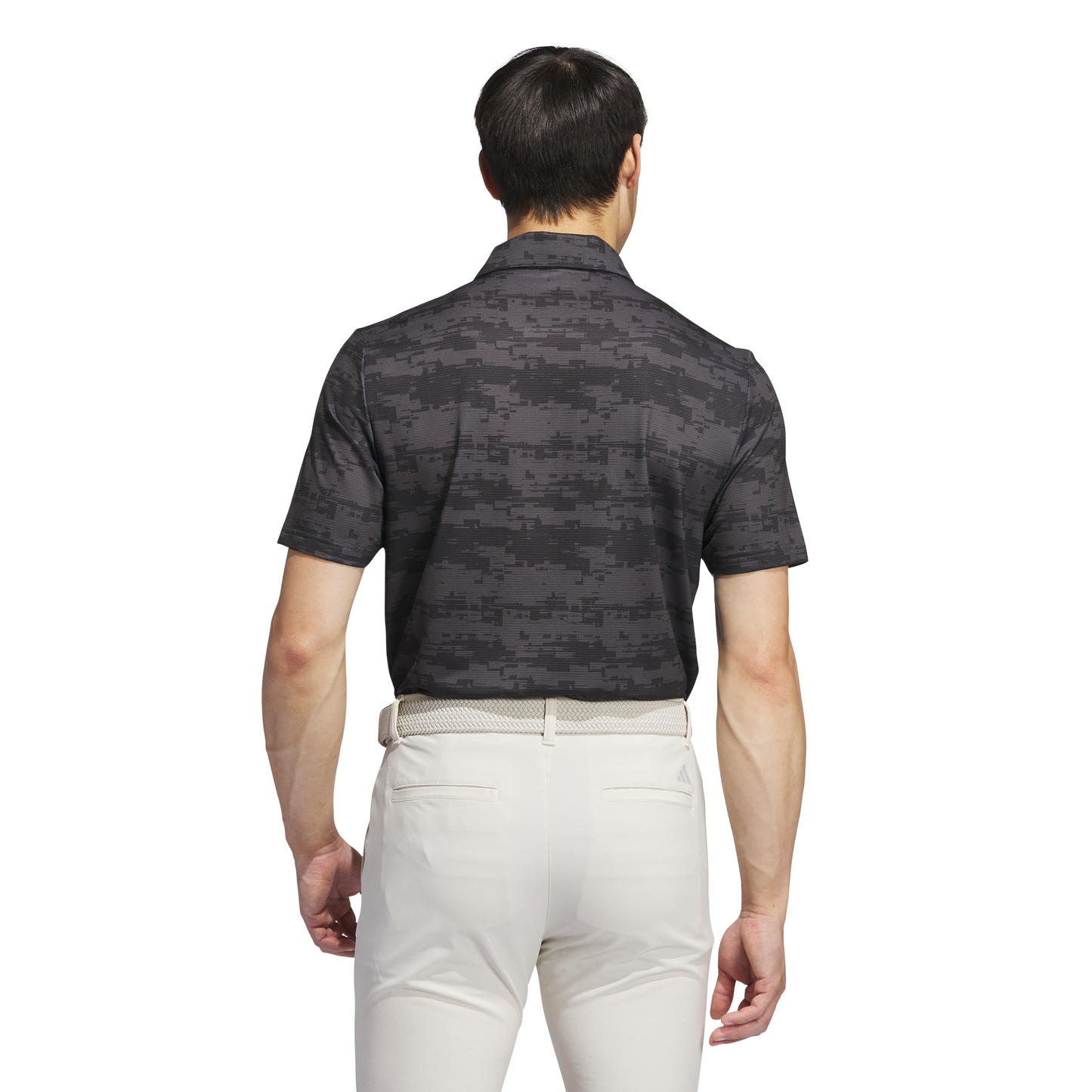 ADIDAS MEN'S ULTIMATE HEAT. RDY STRIPE POLO