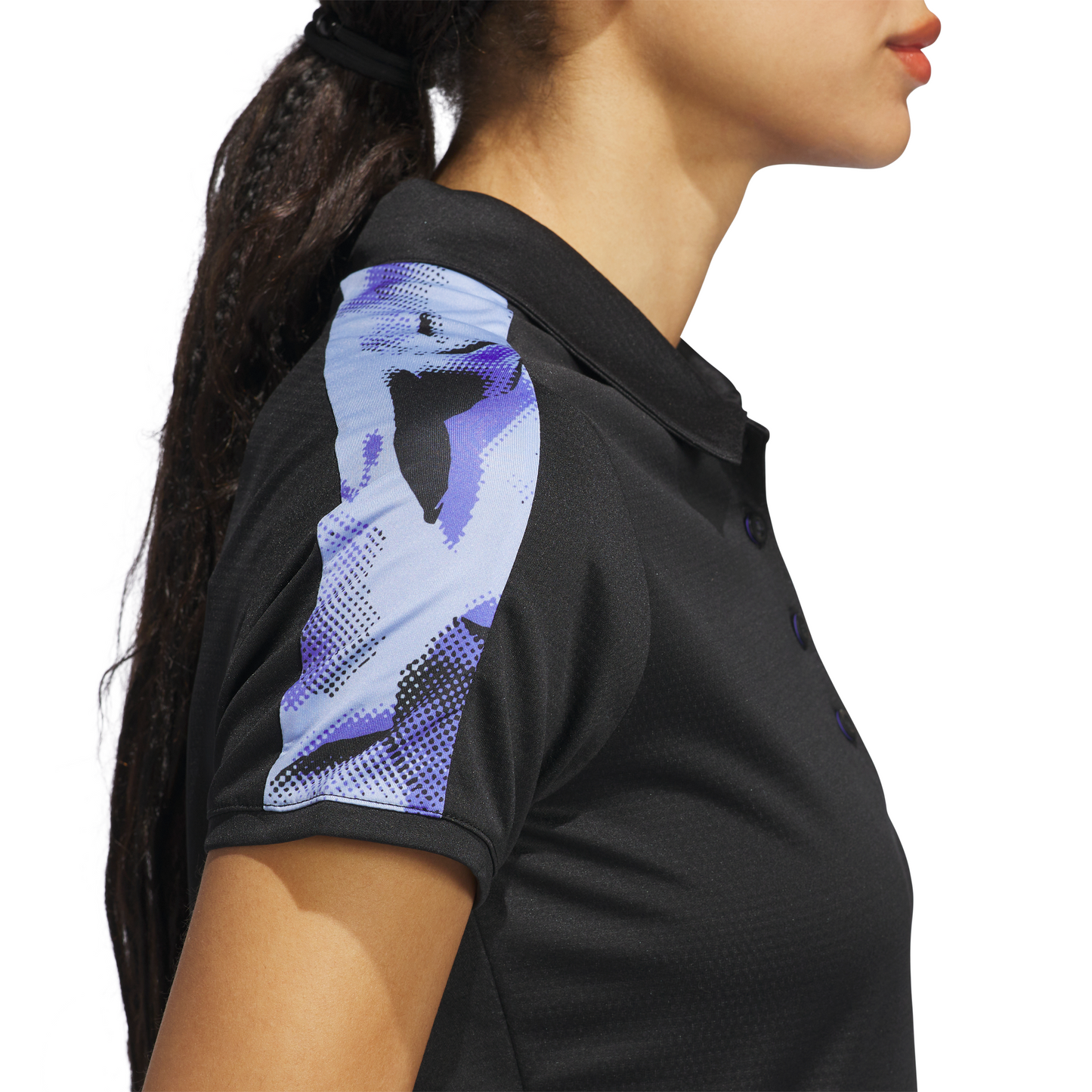 ADIDAS WOMEN'S ULTIMATE365 PRINTED POLO