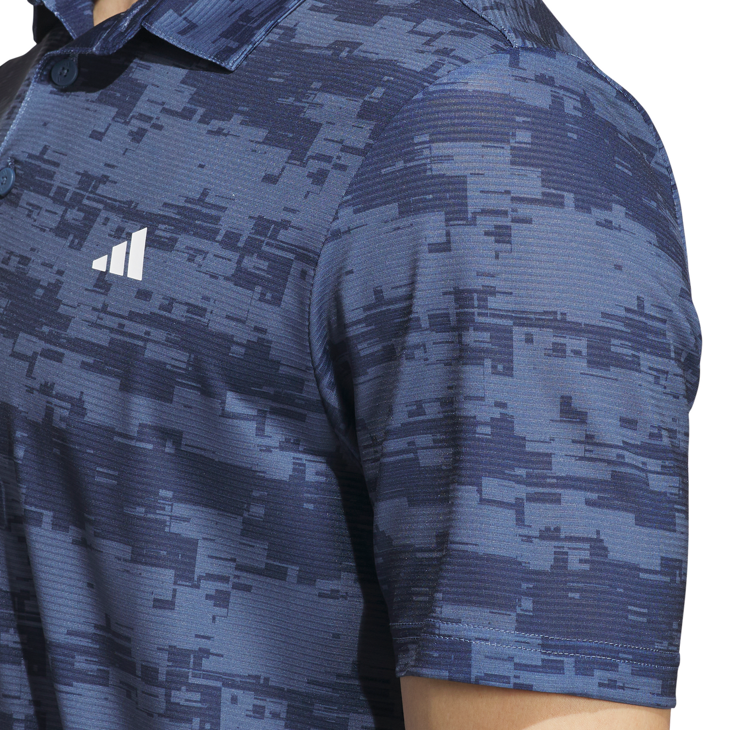 ADIDAS MEN'S ULTIMATE 365 HEAT. RDY STRIPE POLO
