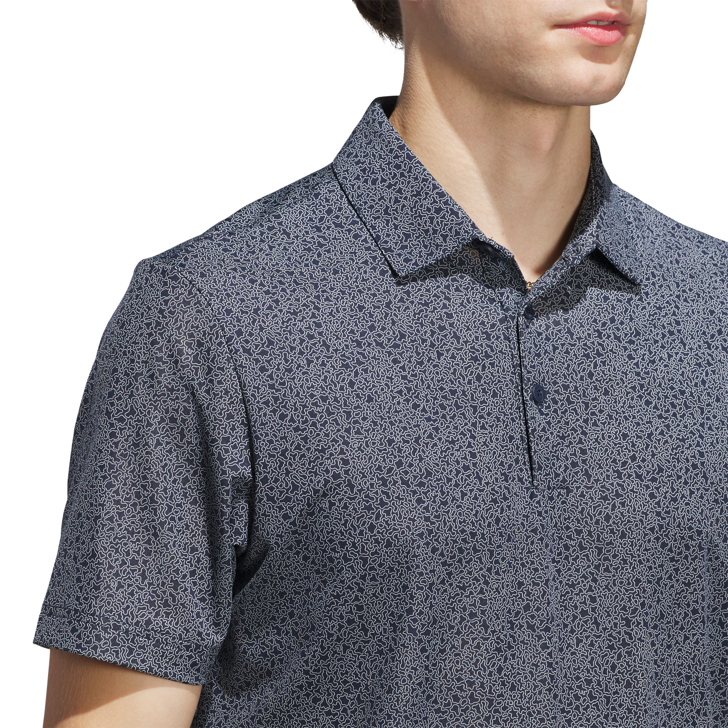 Adidas Ultimate365 Mini Bunker Polo Shirt