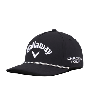 CALLAWAY CAP - TA PERFORMANCE ROPE CAP 25 WHITE/BLACK