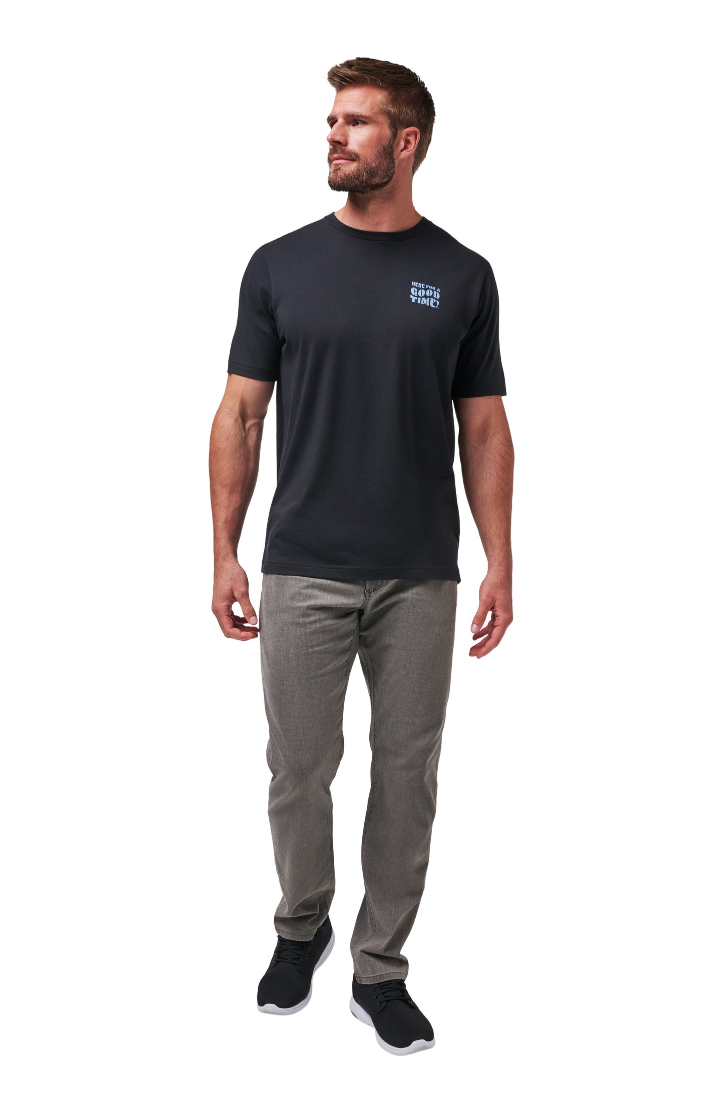 TRAVIS MATHEW TRENCHED T-SHIRT