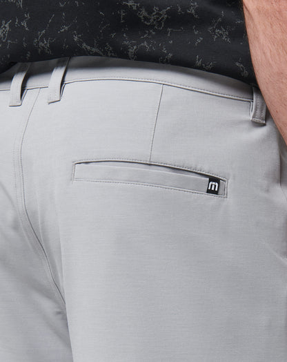 TRAVIS MATHEW SHORT TECH CHINO HEATHER SLEET