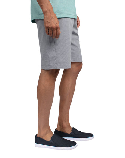 TRAVIS MATHEW LIGHT GREY BECK SHORTS - SIZE 40