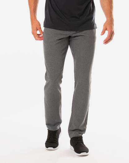 TRAVIS MATHEW GREY OPEN TO CLOSE PANTS