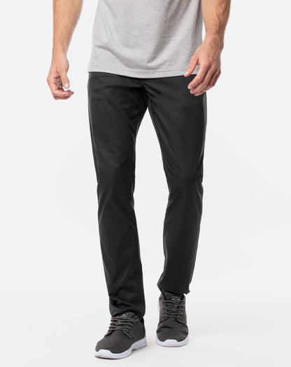 TRAVIS MATHEW BLACK OPEN TO CLOSE PANTS