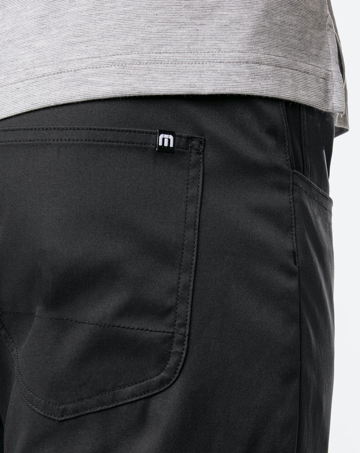 TRAVIS MATHEW BLACK OPEN TO CLOSE PANTS
