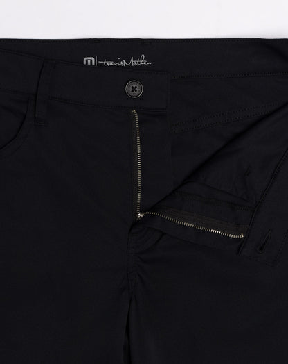 TRAVIS MATHEW BLACK OPEN TO CLOSE PANTS