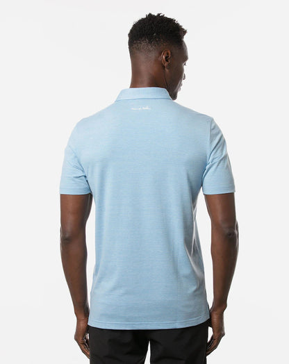TRAVIS MATHEW THE HEATER HERITAGE BLUE POLO