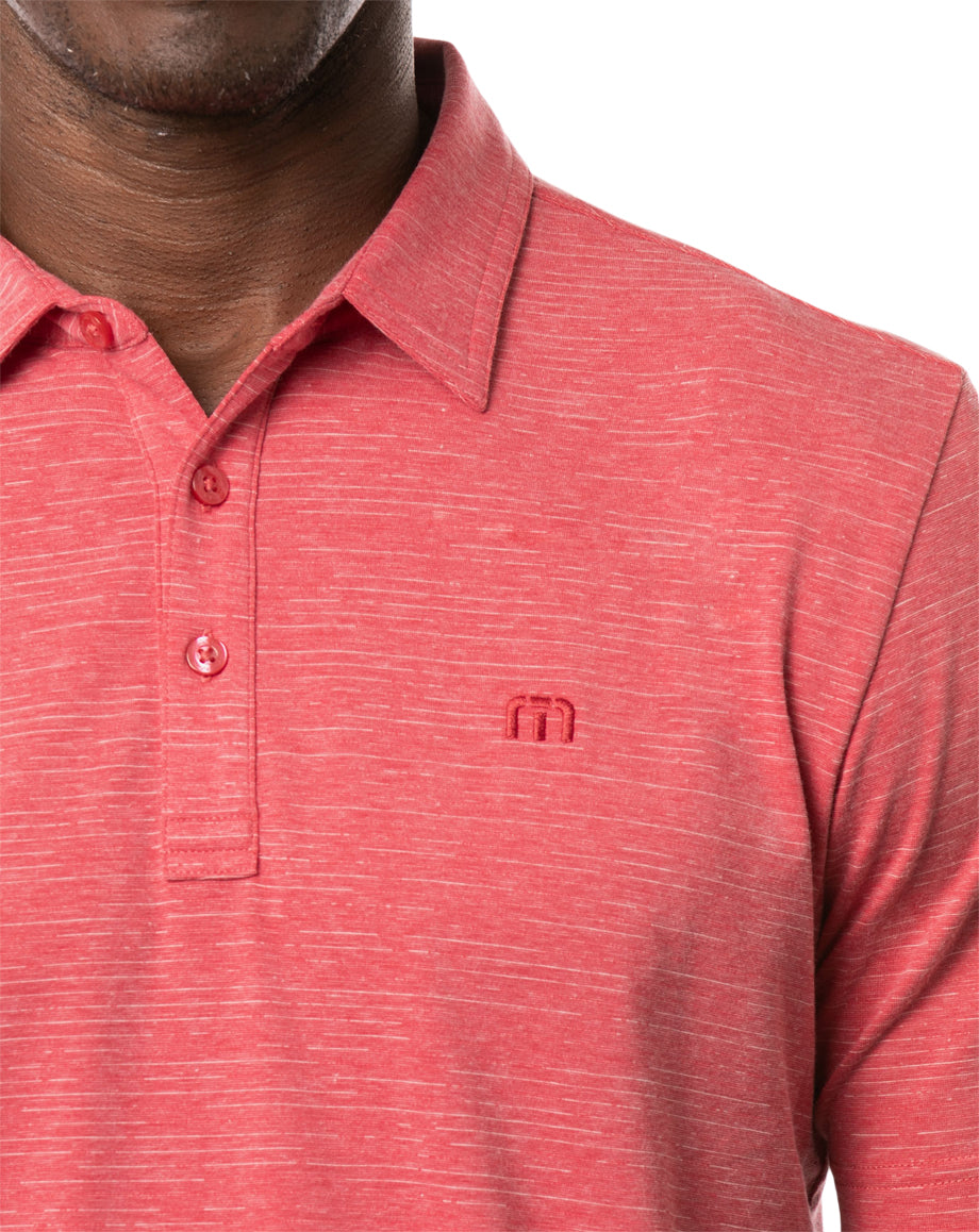 TRAVIS MATHEW THE HEATER HEATHER SCOOTER POLO
