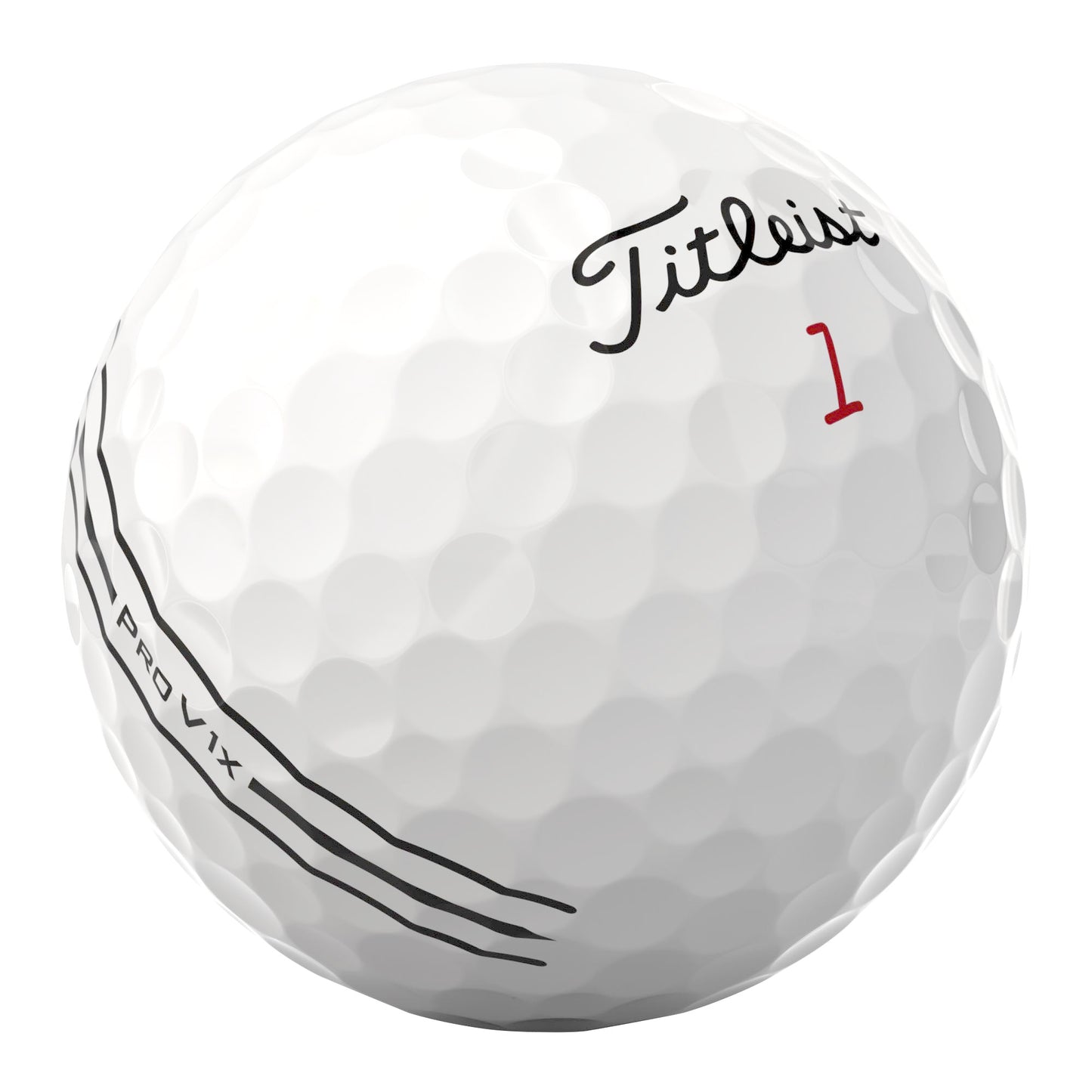 TITLEIST PROV1X LEFT DASH BALL