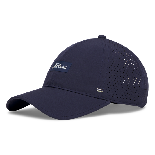 TITLEIST WOMENS CHARLESTON PRINT CAP - NAVY/LIGHT LIME