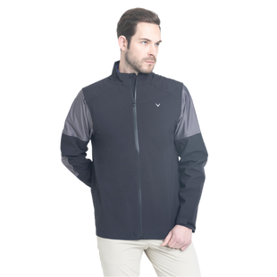 CALLAWAY MENS BONVILLE ULTRALITE RAIN JACKET - BLACK