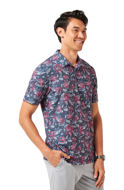 TRAVIS MATHEW FEATHERWEIGHT FLOURI POLO