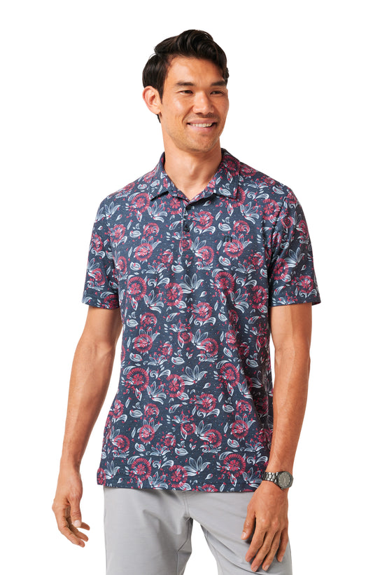 TRAVIS MATHEW FEATHERWEIGHT FLOURI POLO