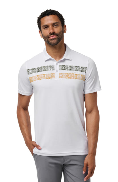 TRAVIS MATHEW POLO PERFECT MEMORY - WHITE