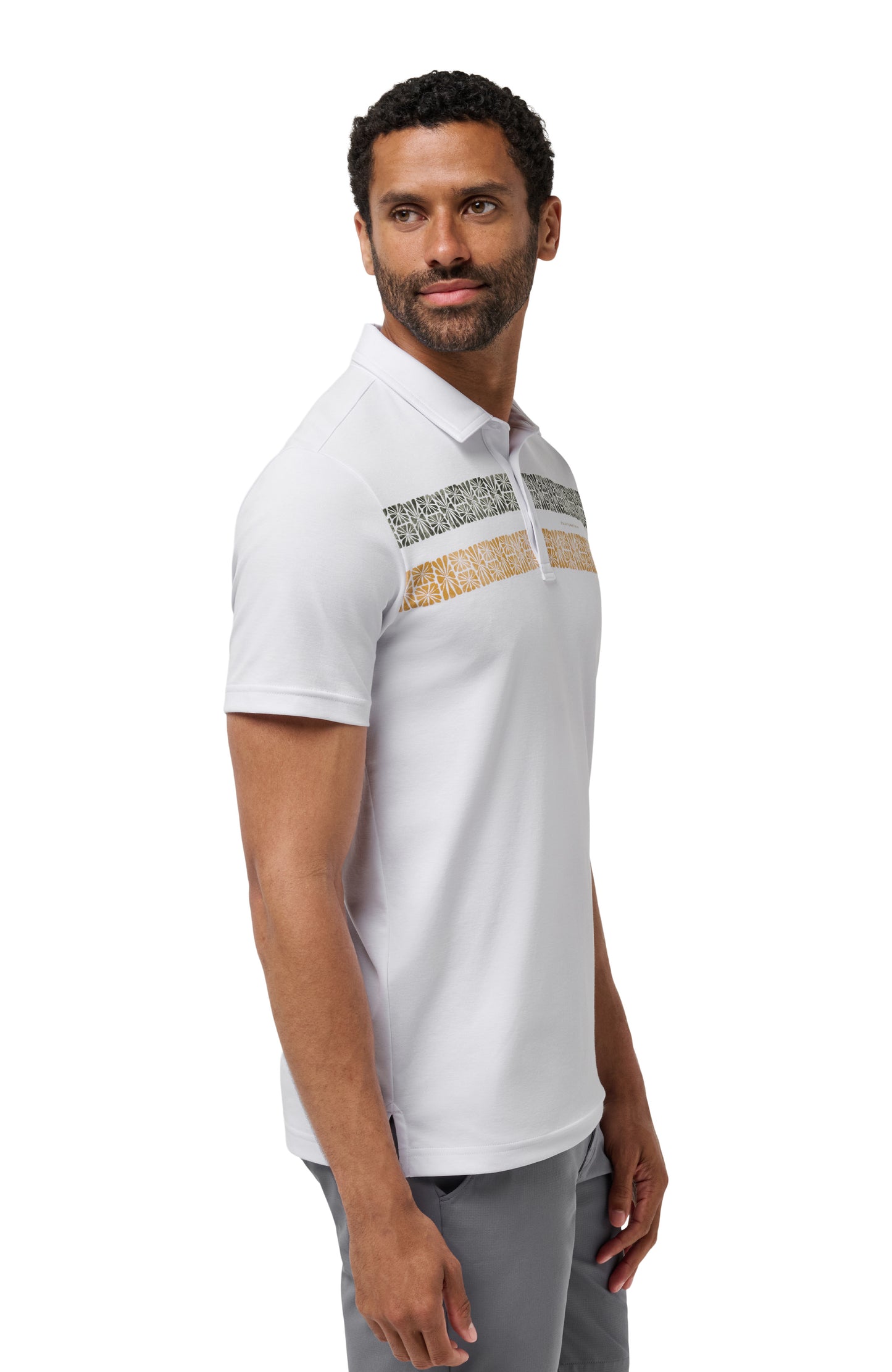 TRAVIS MATHEW POLO PERFECT MEMORY - WHITE