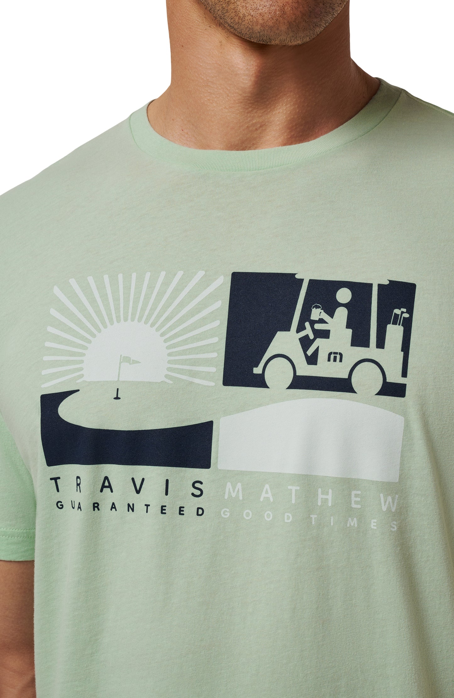 TRAVIS MATHEW PLAYER PARKING TEE