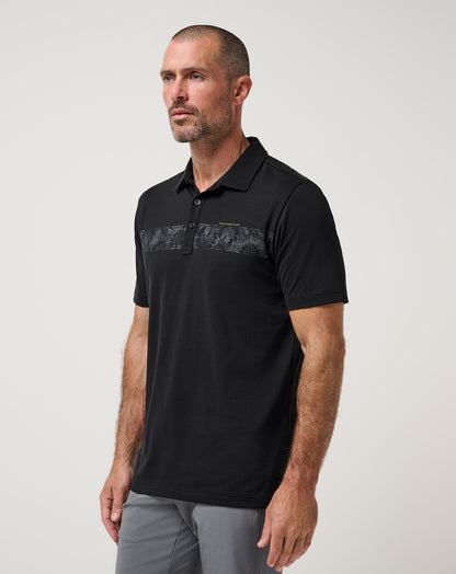 TRAVIS MATHEW PERFORMANCE JERSEY FLIGHT  POLO