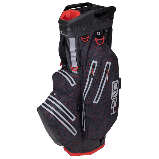 Sun Mountain H2NO LITE CART BLK-RED TOPO