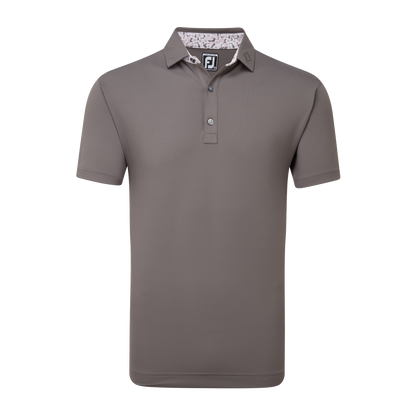 FOOTJOY PRIMROSE TRIM GRAVEL POLO