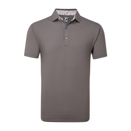 FOOTJOY PRIMROSE TRIM GRAVEL POLO