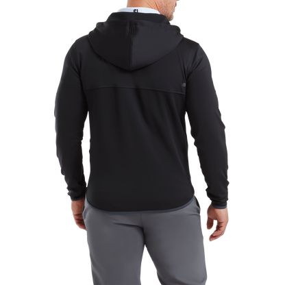 FOOTJOY MENS - THERMOSERIES FULL ZIP BLACK HOODIE