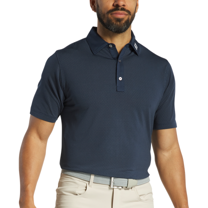 FOOTJOY JACQUARD DOT LISLE POLO