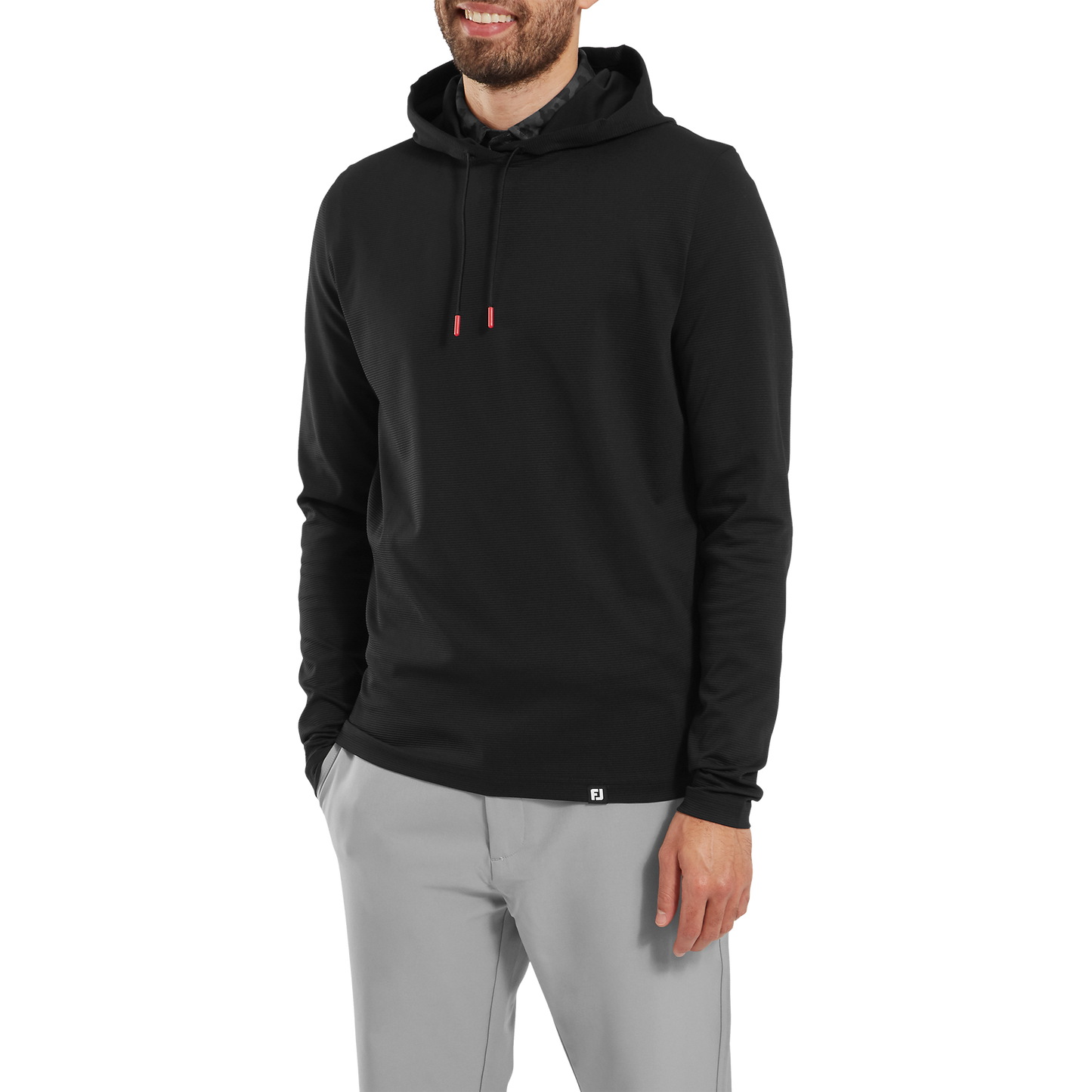 Footjoy Mini Check Jacquard Hoodie