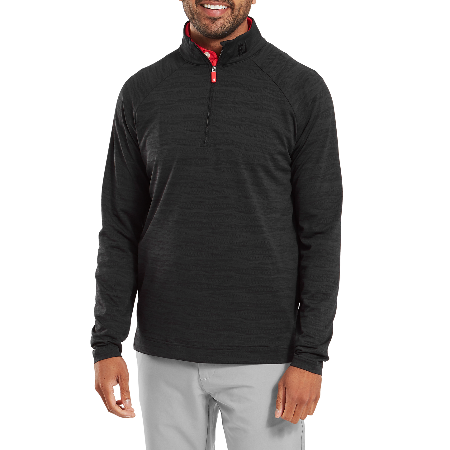 Footjoy Wave Jacquard Chill-Out Pullover