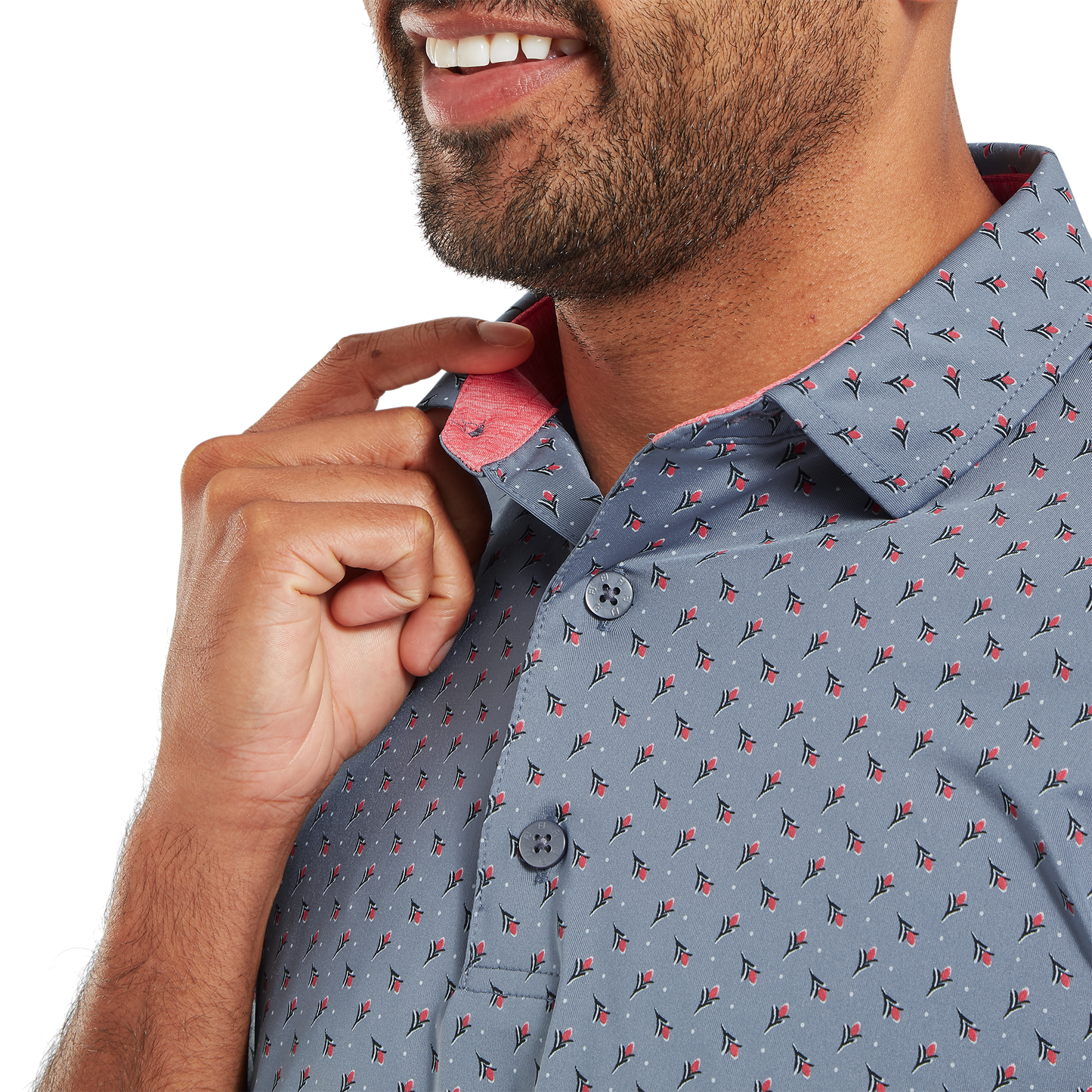Footjoy Flower Bud Foulard Polo