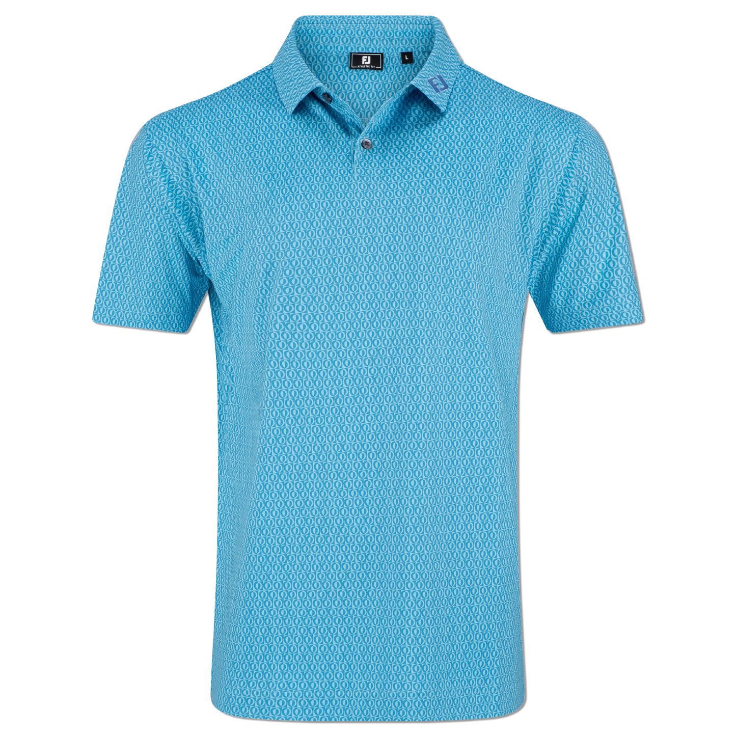 FOOTJOY MODERNIST GEO PIQUE POLO