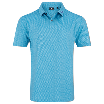 FOOTJOY MODERNIST GEO PIQUE POLO