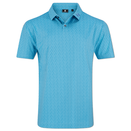 FOOTJOY MODERNIST GEO PIQUE POLO